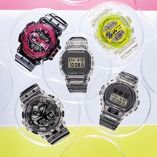 G-SHOCK GA700SK-1A Analog/Digital Watch Clear Grey Transparent