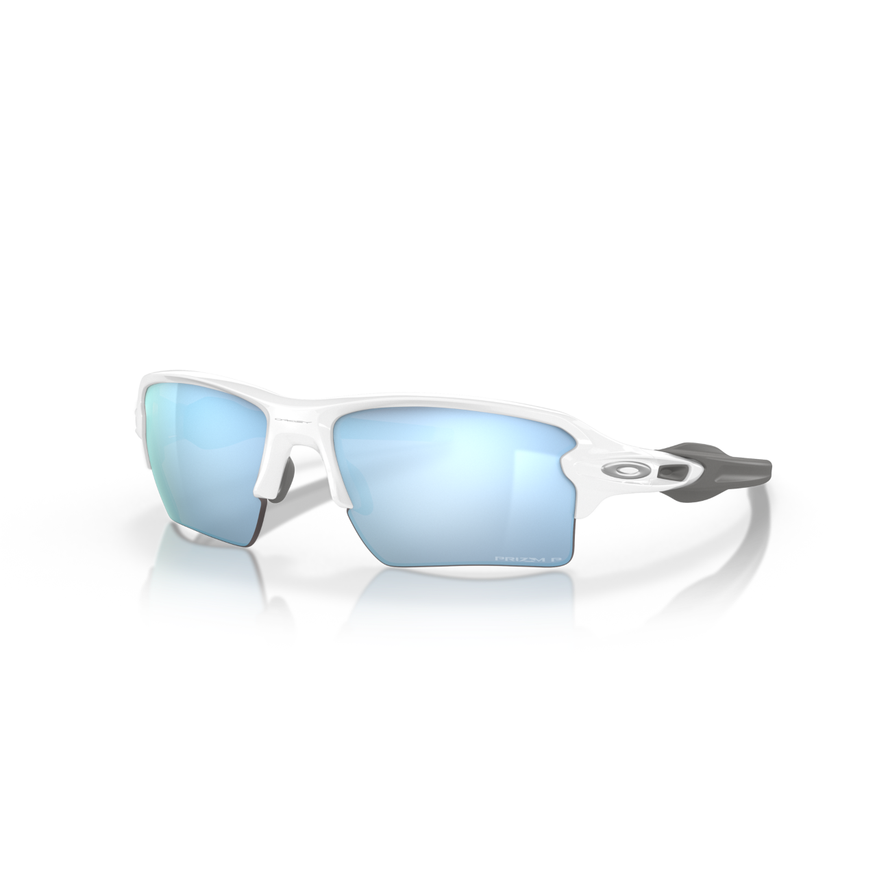 Oakley Flak 2.0 XL Polarized Sunglasses White