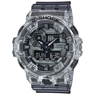 G-SHOCK GA700SK-1A Analog/Digital Watch Clear Grey Transparent